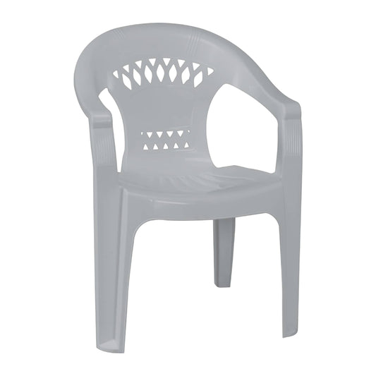 Clover Plastic Chair Dirty White